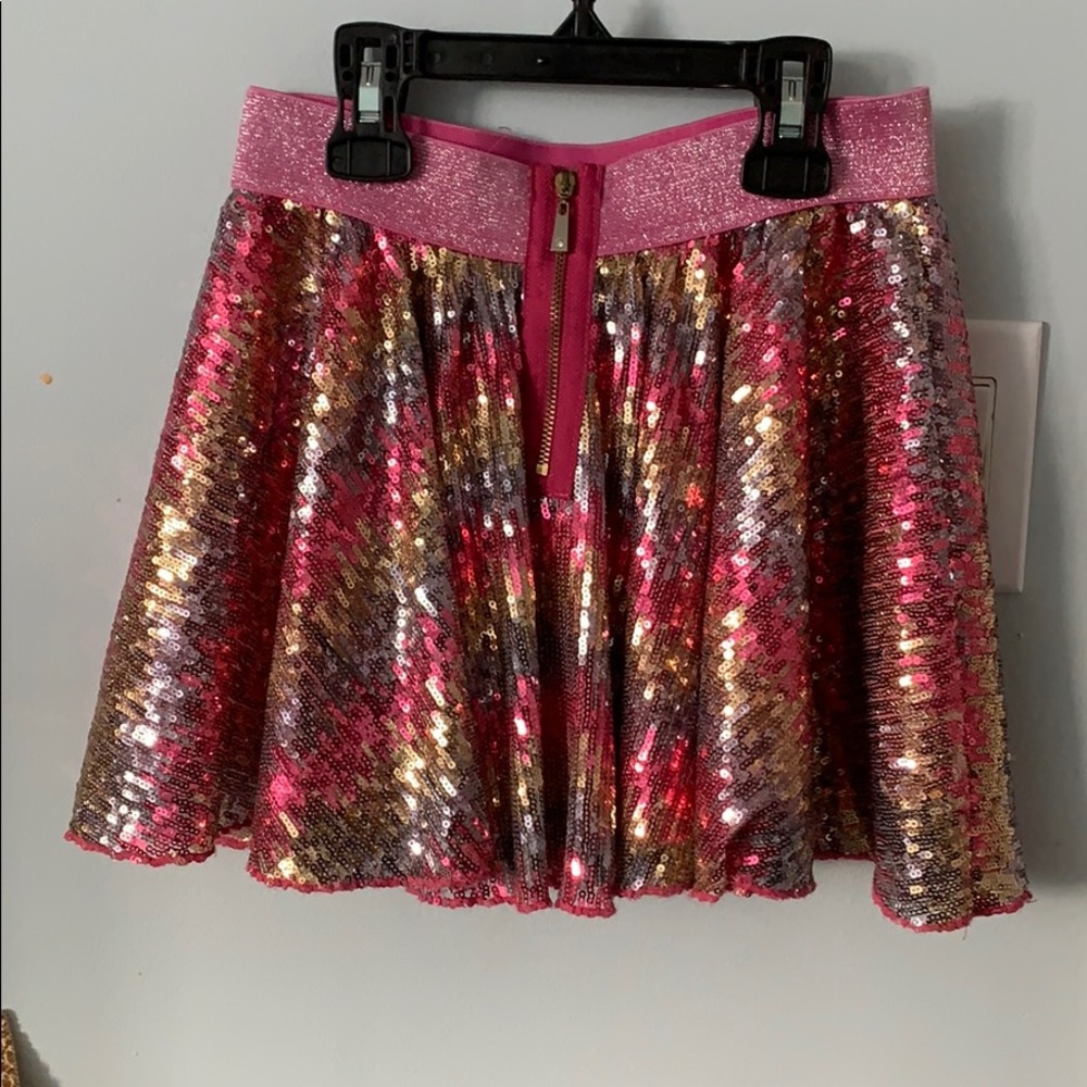 Girls Sequin skirt size 6x